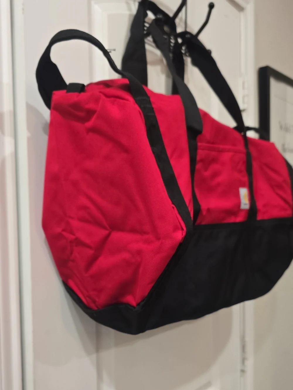 Carhartt 40L Classic Round Duffel Bag- Industy Red
